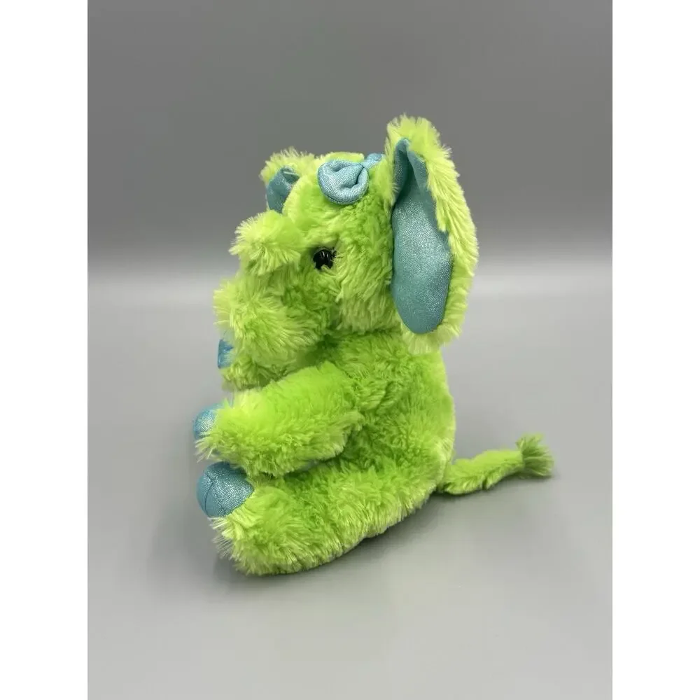 First & Main Gal Pals Ella Elephant Green Plush 9” Stuffed Animal 6063